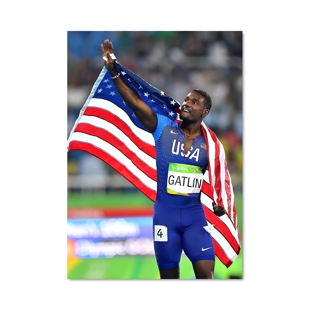 Poster USA's Sprint – affiche Athlétisme